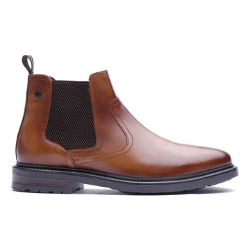Mens Base London Smith Tan Chelsea Boots - Tan