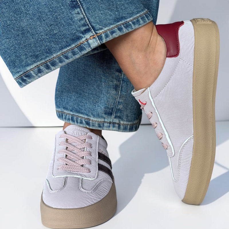 Womens Drilleys Thirty Three Trainers - Mash Cocoa