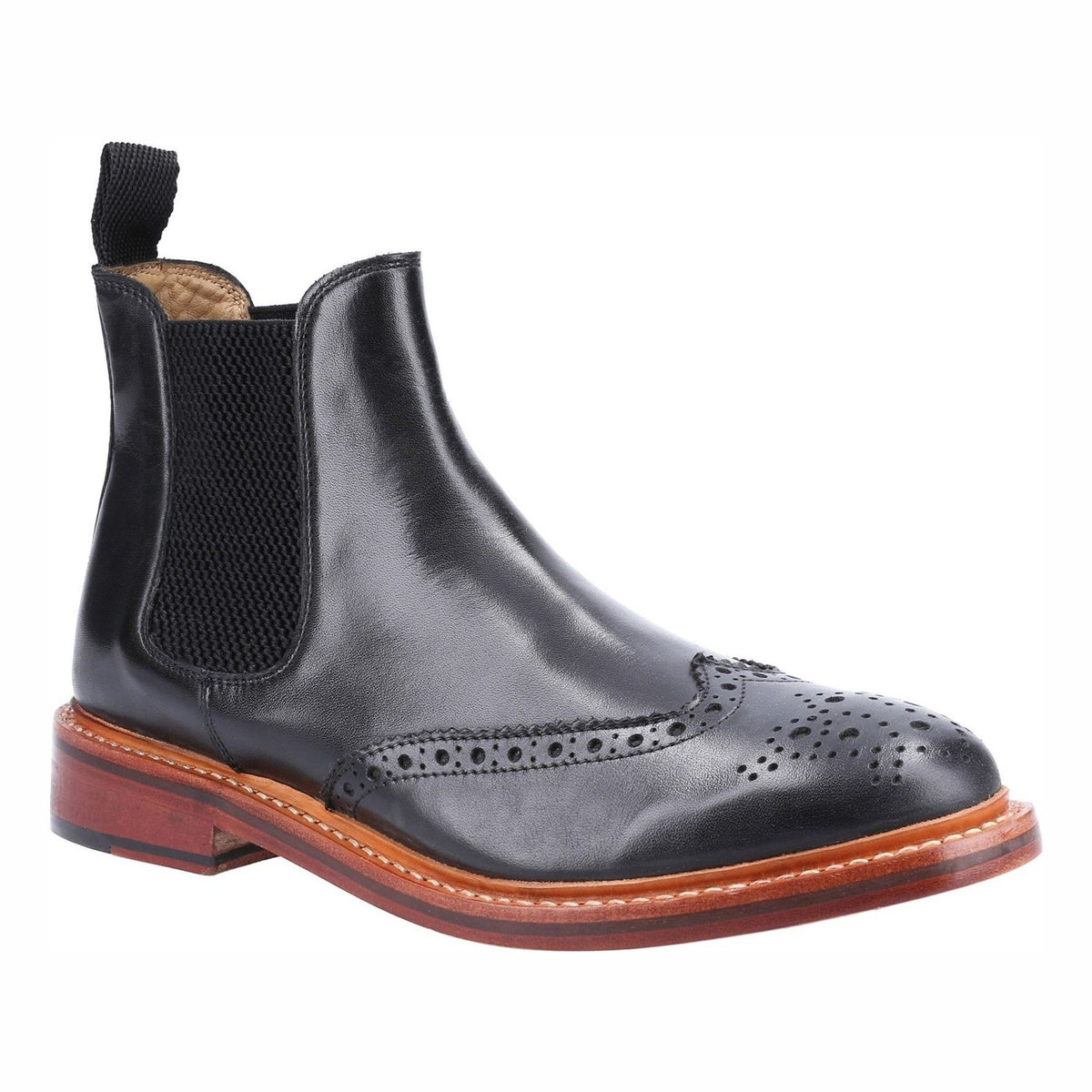 Mens Cotswold Siddington Leather Chelsea Boots