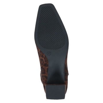 Womens Caprice 25304 Leopard Stretch Boots - Leopard Stretch