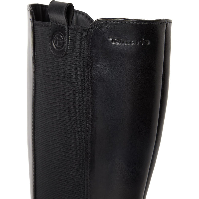 Womens Tamaris 25608 Long Boots - Black