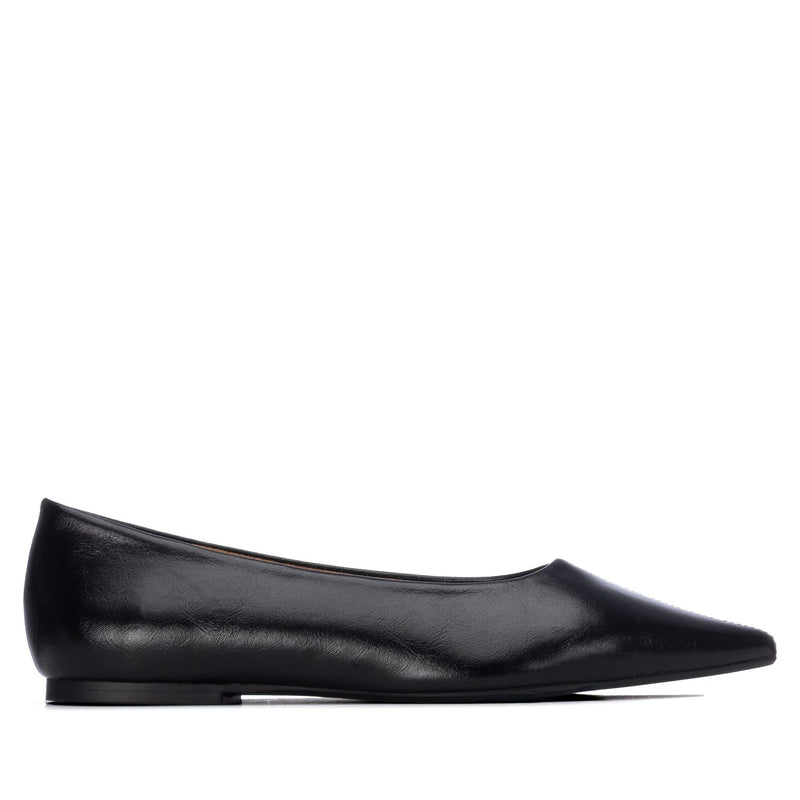Womens Xti 146400 Flat Shoes - Black