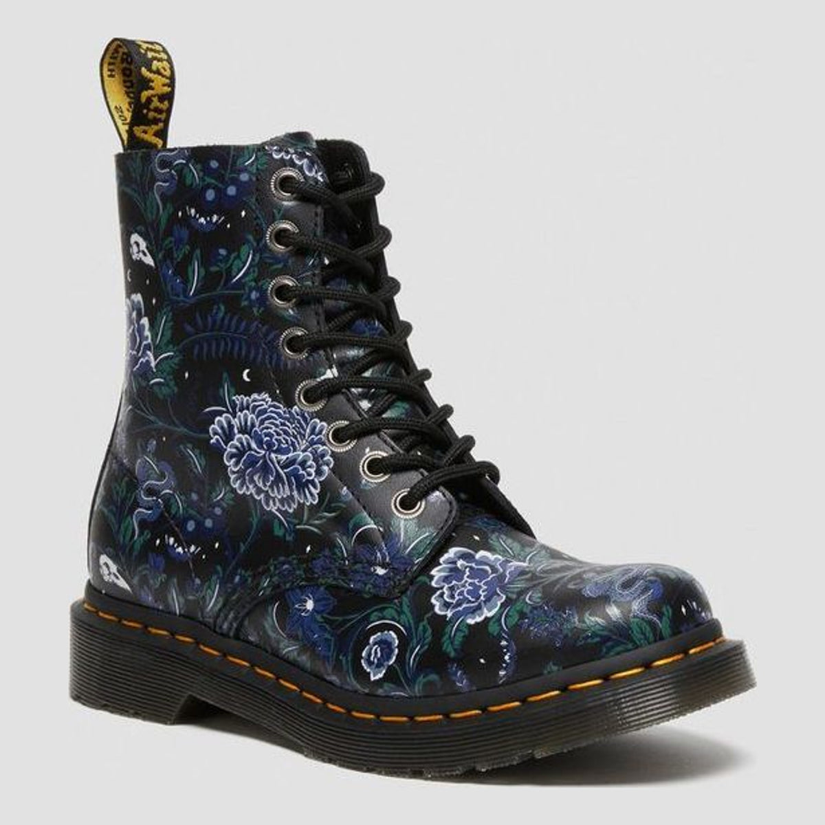 Womens Dr. Martens 1460 Pascal Mystic Garden Leather Ankle Boots