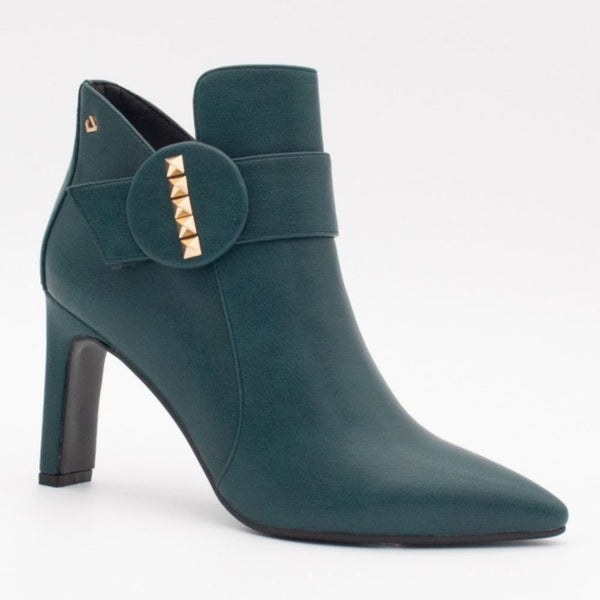 Womens Una Healy Senorita Pointed Toe Ankle Boot - Teal