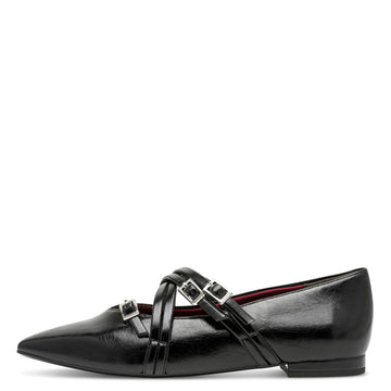 Womens Tamaris 22160 Loafers - Black