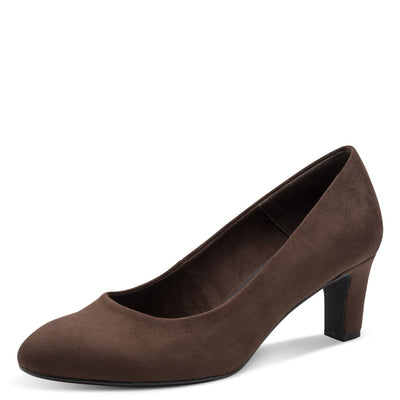 Womens Tamaris 22418 Block Heels - Mocca