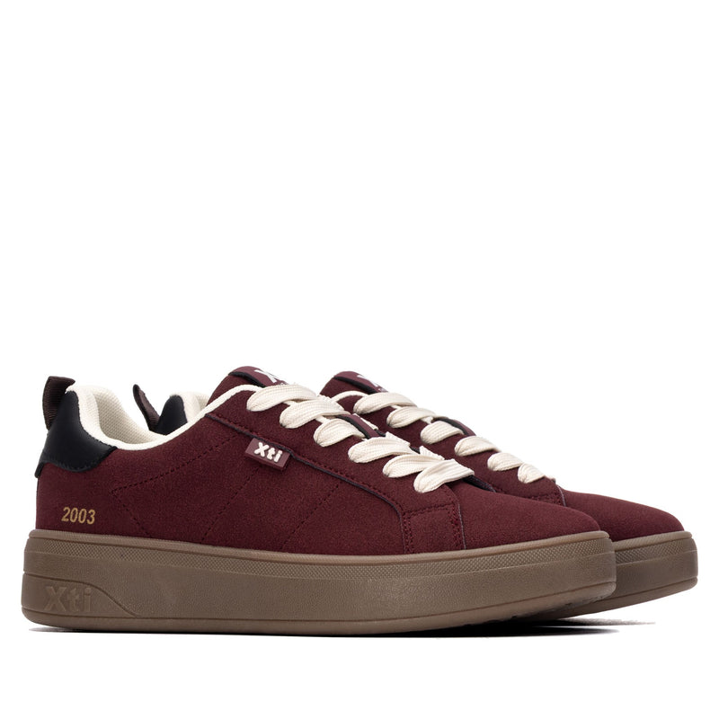 Womens Xti 146270 Trainers - Burgundy