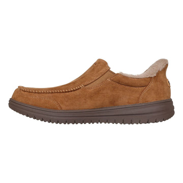Mens Skechers Murette - Scofield Slip-Ins Slippers - Chestnut