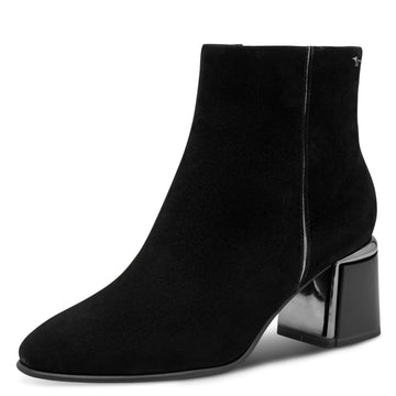 Womens Tamaris 25396 Ankle Boots - Black