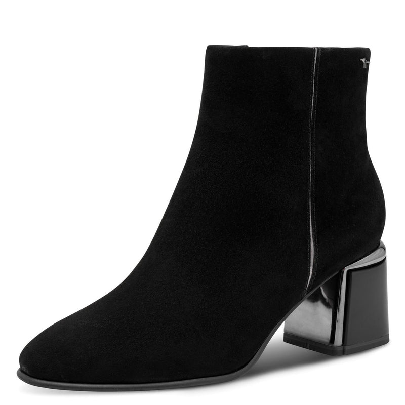 Womens Tamaris 25396 Ankle Boots - Black
