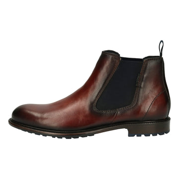 Mens Bugatti A0A32 Mid Brown Chelsea Boots - Mid Brown
