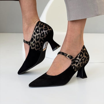 Womens Una Healy This Is Real Block Heels - Vinyl Wild