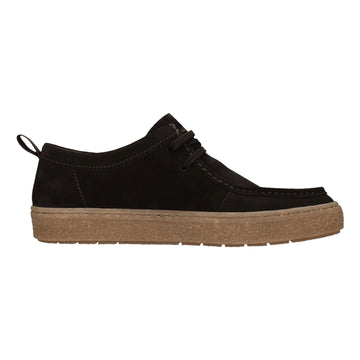Mens Bugatti AP906 Dark Brown Casual Lace-up Shoes - Dark Brown