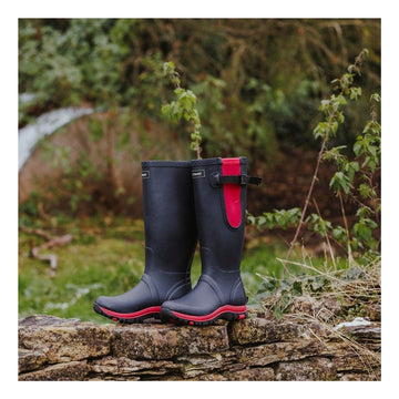 Womens Cotswold Milton Navy Wellingtons - Navy