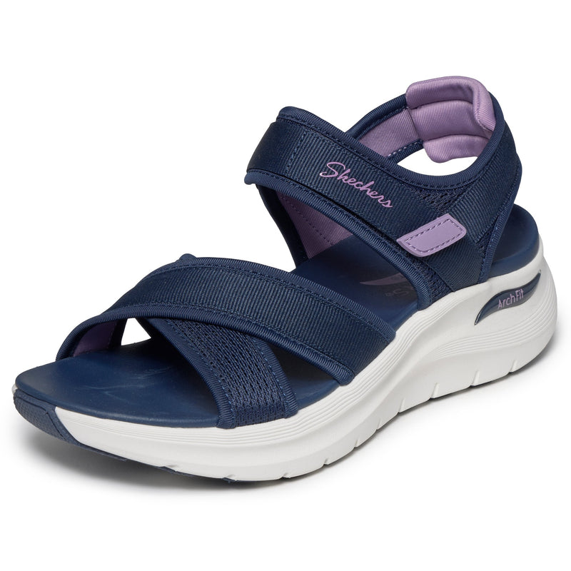 Womens Skechers 164078 Arch Fit 2.0 Sandal Sandals - Navy