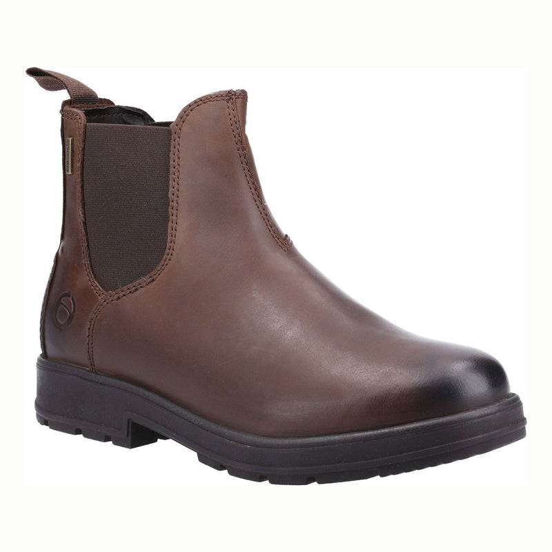 Mens Cotswold Farmington Brown Dealer Boots - Brown