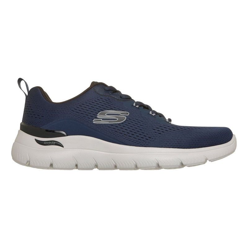 Mens Skechers Arch Fit Summits - Kravel Navy Trainers - Navy