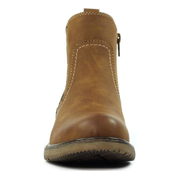 Womens Lunar Roxie III Tan Chelsea Ankle Boots - Tan