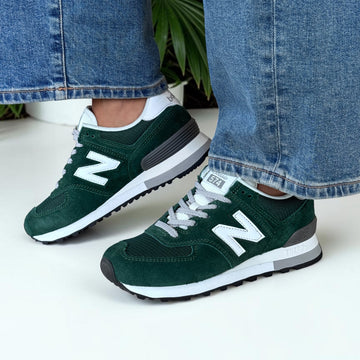 Unisex New Balance U574 Trainers - Nordic Green
