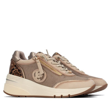 Womens Carmela 164228 Trainers - Beige