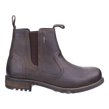 Mens Cotswold Worcester Waterproof Chelsea Boots - Brown