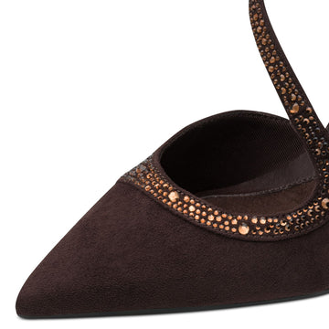 Womens Tamaris 22443 Court Shoes - Mocca