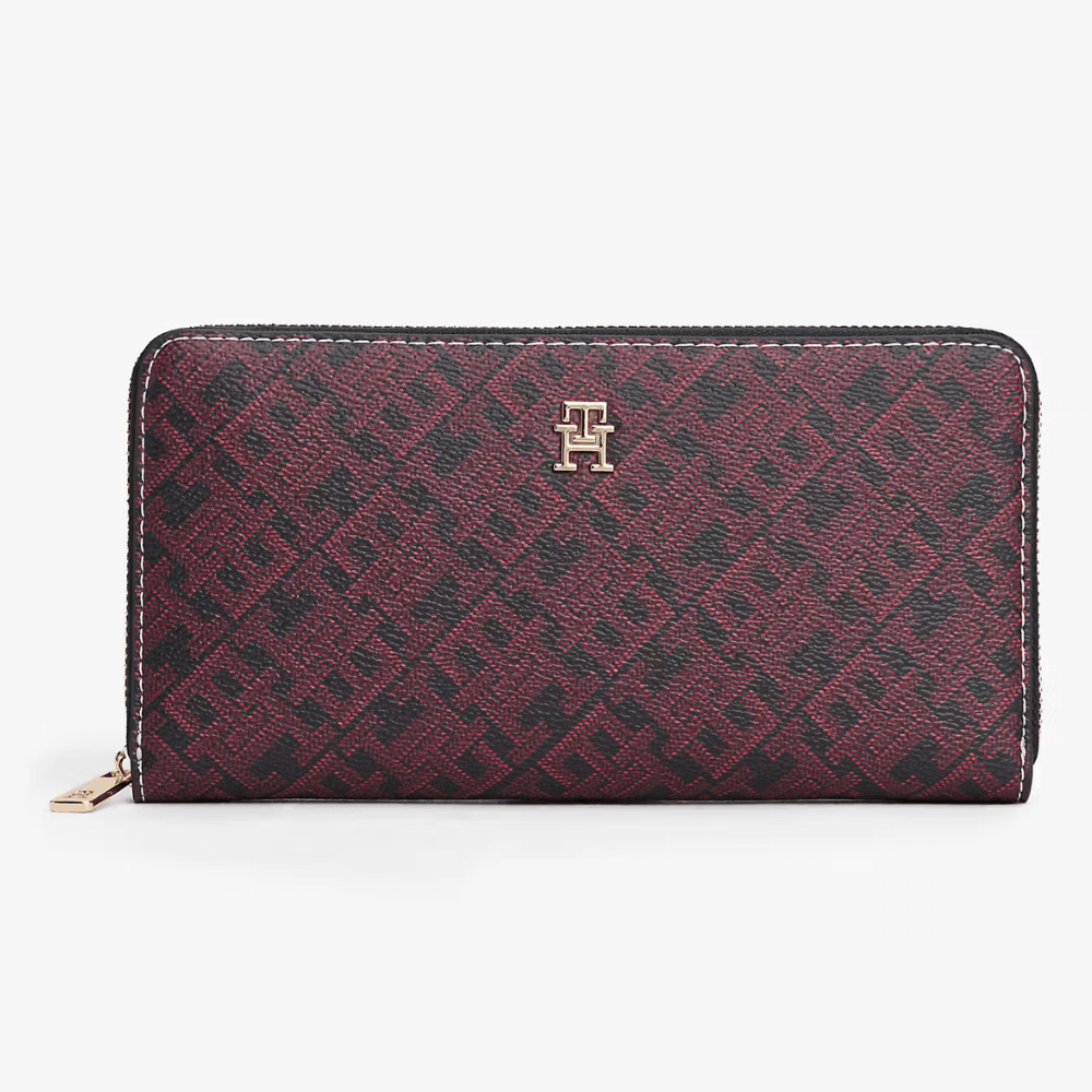 Womens Tommy Hilfiger Icon Monogram Large Purse
