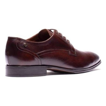 Mens Base London Vance Formal Lace-up Shoe - Brown