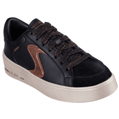 Womens Skechers Hiland Quite Chic Trainers - Black