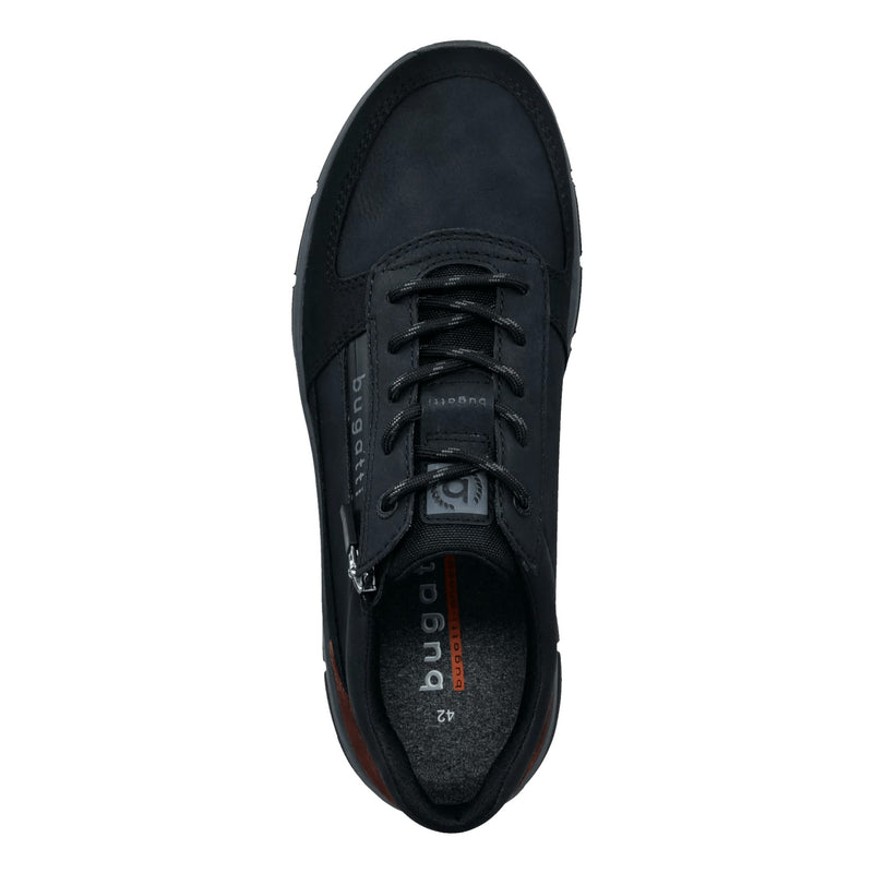 Mens Bugatti AOS01 Dark Blue Trainers - Dark Blue