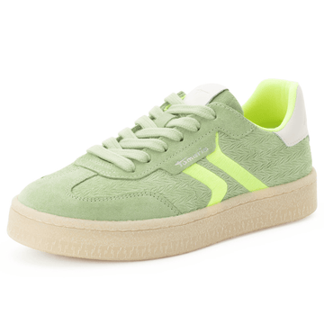 Womens Tamaris 23723 Gumsole Trainers - Sage