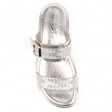 Womens Lunar JLH582 Silver Elli Sandals - Silver