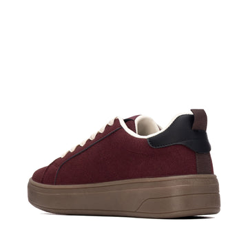 Womens Xti 146270 Trainers - Burgundy