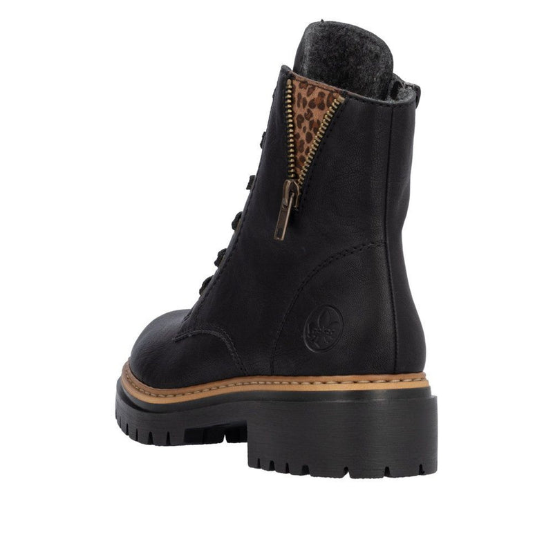 Womens Rieker 72617 Boots - Black