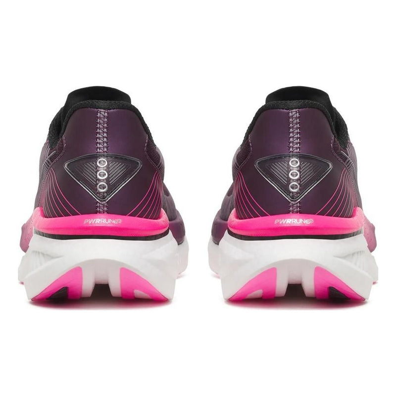 Womens Saucony S101348 Endorphin Azura Eggplant Shock Trainers - Eggplant Shock