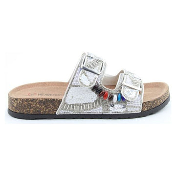Womens Heavenly Feet Jess Sandals - White