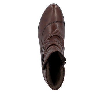 Womens Rieker 78659 Chestnut Boots - Chestnut