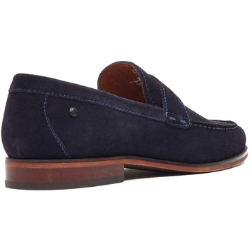 Mens Base London Slate  Loafers - Navy
