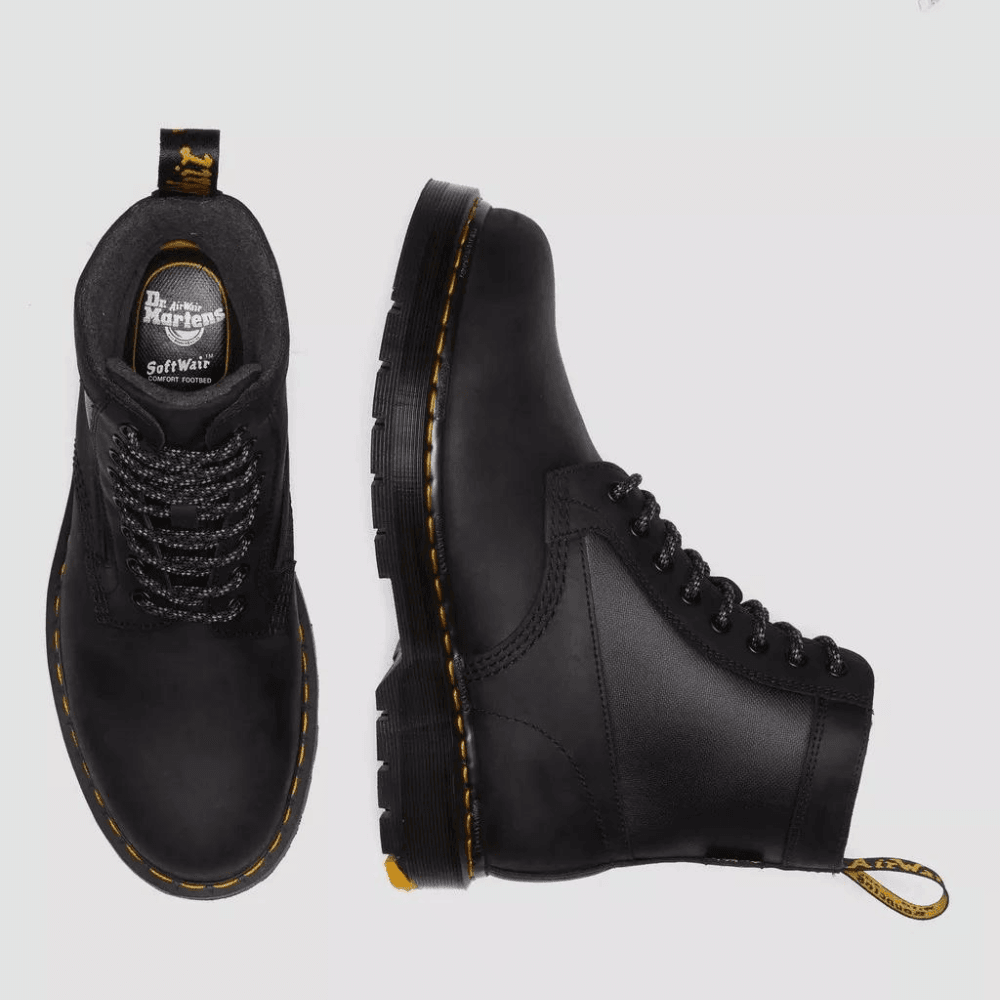 Dr Martens 1460 Trinity Waterproof Black Boots | Millars Shoe