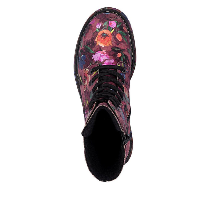 Womens Rieker 72627 Pink Boots - Pink