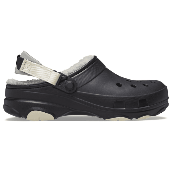 Mens Crocs All Terrain Lined Clog - Black
