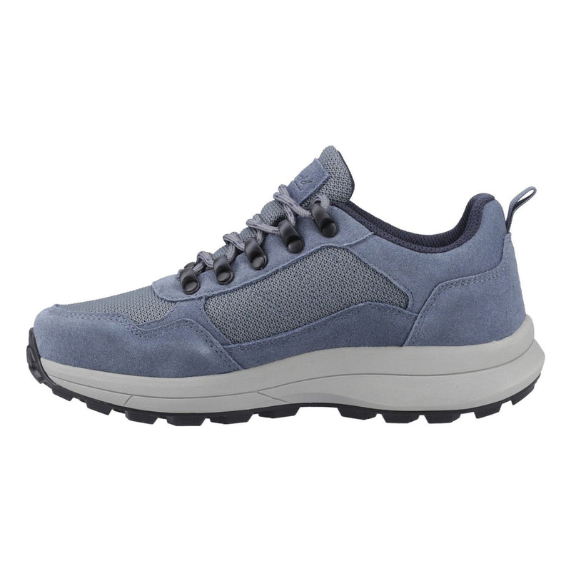 Womens Cotswold Elmfield Suede Blue Hiking Shoes - Blue