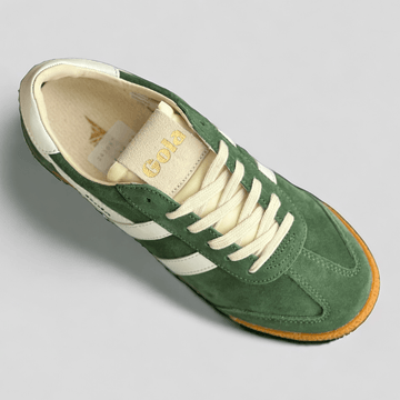 Womens Gola Elan Trainers - Evergreen