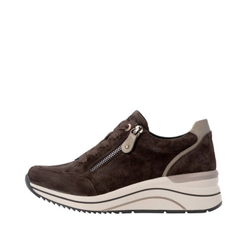 Womens Remonte D0T03 Cigar Trainers - Cigar