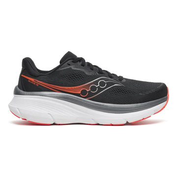 Mens Saucony S101408 Guide 19 Black Vizired Trainers - Black Vizired