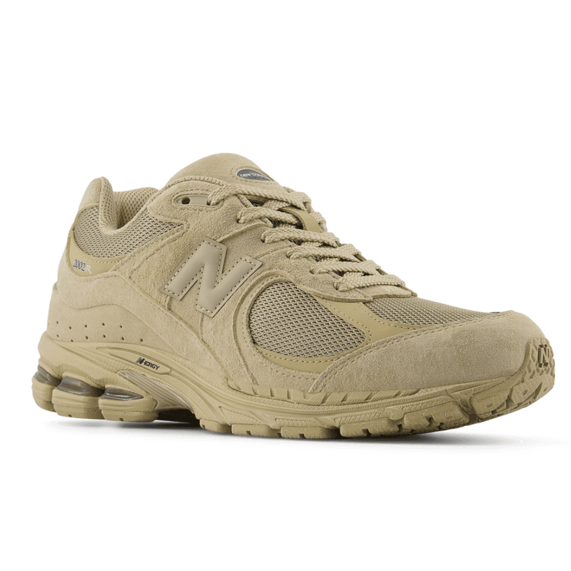 Mens New Balance 2002 Trainers - Stoneware with Silver Metallic