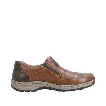 Mens Rieker 03354 Peanut Casual Slip-On Shoe - Peanut