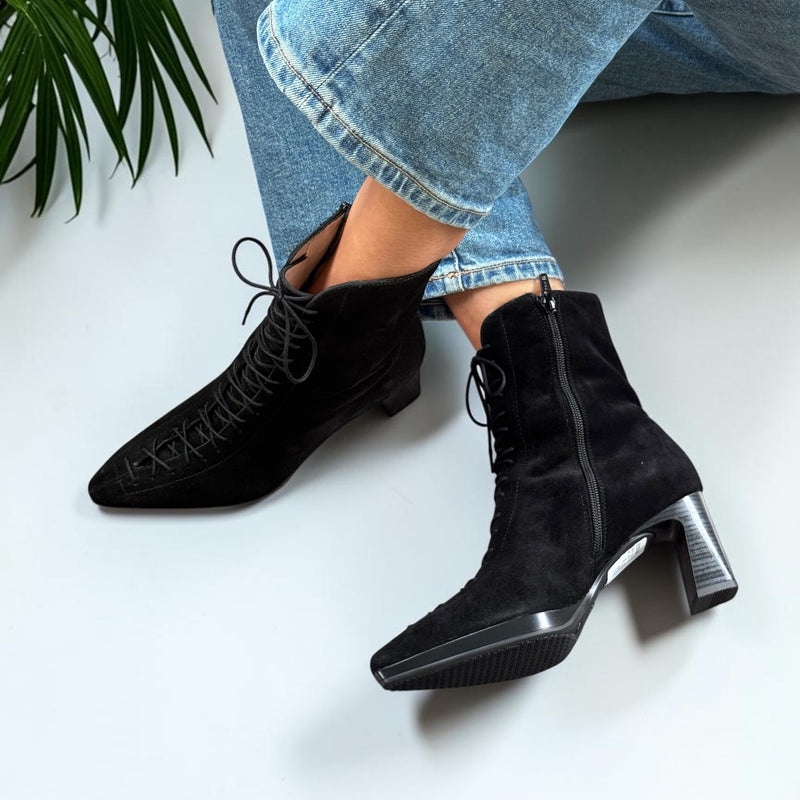 Womens Hispanitas 265227 Bangkok Ankle Boots - Black