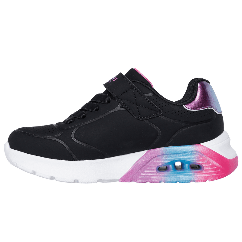 Girls Skechers Uno Lite 2.0 Vivid Trainers - Black Multi