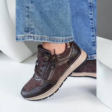 Womens Refresh 176088 Brown Trainers - Brown
